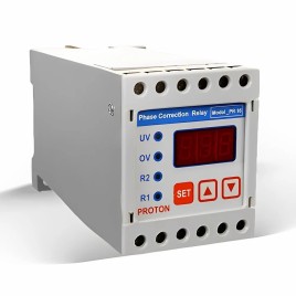 NIKROM 10Amp Phase Correction Relay Pr 16, For Power Control, Voltage: 440V