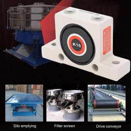 NIKROM K8,K10,K20,K25,K30 Industrial Pneumatic Turbine Ball Vibrator., Air Pressure: 100Psi