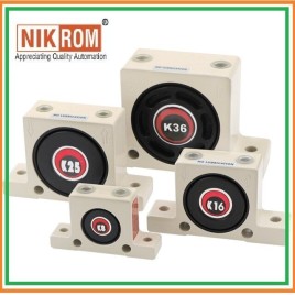 NIKROM K8,K10,K20,K25,K30 Industrial Pneumatic Turbine Ball Vibrator., Air Pressure: 100Psi