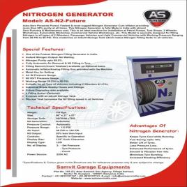 Nitrogen Gas Generators, 125 LPM / 7.5 Nm3/Hr