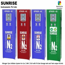 Nitrogen+Air Tyre Inflator For BPCL, HPCL, IOCL & JIO BP Petrol Pump