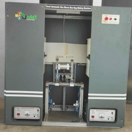 Non Woven Box Bag Making Machine, Capacity: 500 Piece Per Hour