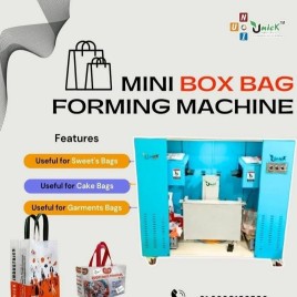 Non Woven Box Bag Making Machine, Capacity: 500 Piece Per Hour