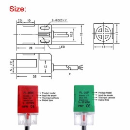 Normal Opesensing Fotek Proximity Sensor PL-05N
