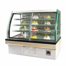 Normal Second Hand 3 Selves Bakery Display Counter