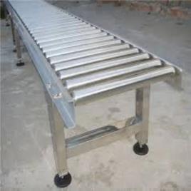 O Groove Rollers Stainless Steel Conveyor Table