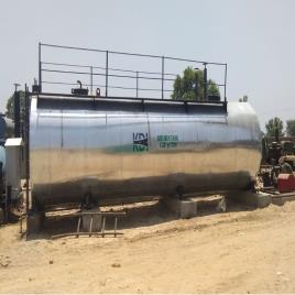 O Shape Bitumen Tank, Storage Capacity: 20 Ton, Max Pressure: Coustom