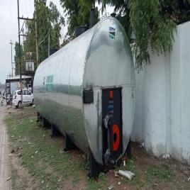 O Shape Bitumen Tank, Storage Capacity: 20 Ton, Max Pressure: Coustom