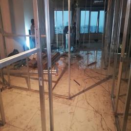 Office Waterproof Wall Partitions, 75mm