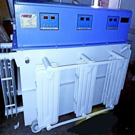 Oil Cooled Automatic 750KVA Industrial Servo Controller Voltage Stabilizer