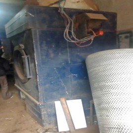 Old tumbler dryer machine