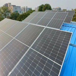 On Grid 50 W Rooftop Polycrystalline Solar Panel, For Commercial, 10W
