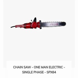 One Man Chainsaw Machine