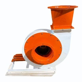 Orange And White Mild Steel High Pressure Blower, 0.37 kW