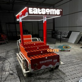 ORANGE Ice Cream Tricycle