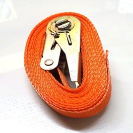 Orange Polyester Cargo Ratchet Endless Belt, For Loading, Up To 50 mm