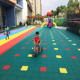 Outdoor Kids Playground Flooring