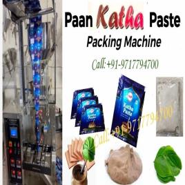 Paan Katha Paste packing machine