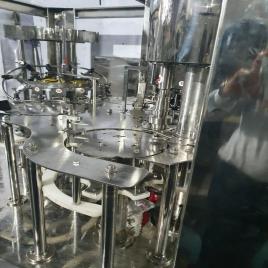 Pack tech Mineral Water Triblock Rinser Filler Capper Machine, 7.5, Capacity: 40 Bpm To 150 Bpm