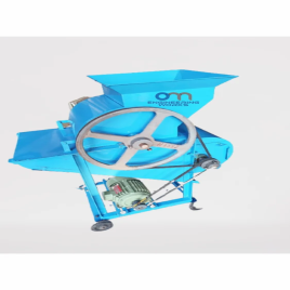 Painted Semi-Automatic 1HP Peanut Shelling Machine