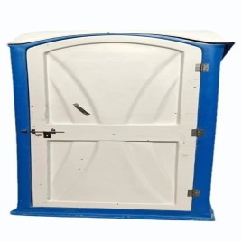 Panel Build 4 Feet Single Compartment Stainless Steel Western Portable Toilet