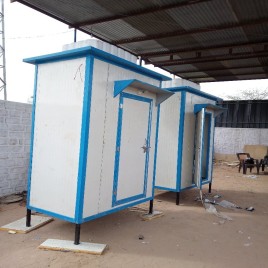 Panel Build PUF Portable Mobile Toilet