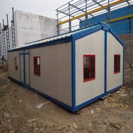 Panel Build Steel Prefabricated Industrial Shelter, For Factory