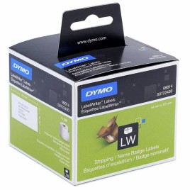 Paper Dymo Label Roll 99014 (101mm x 54mm), For MANY USES, Packaging Type: Box