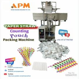 Paper Starw Counting Packing Machine