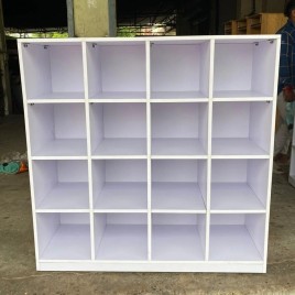 Partical wood Wooden Storage Rack