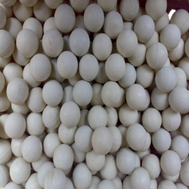 Pashupati White Bouncing Ball For Rice Mill, Size/dimension: Spionge