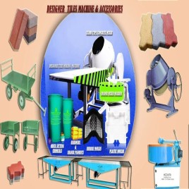 Paver Block Designer Tiles Vibro Forming Table