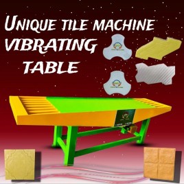 Paver Blocks Making Vibrator Table