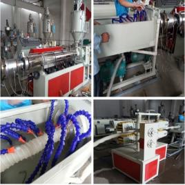PE Carbon Spiral Pipe Machine Extrusion Line