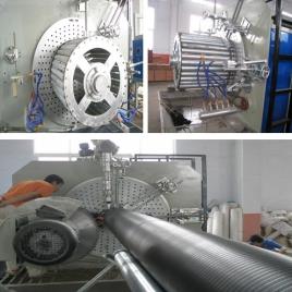 PE Huge Caliber Hollow Winding Pipe Production Extrusion Lin, Yes