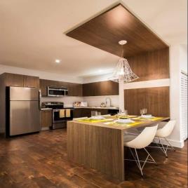 Pent House Interior Design Services Work Provided Wood Work & Furniture