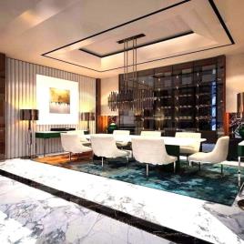 Pent House Interior Design Services Work Provided Wood Work & Furniture