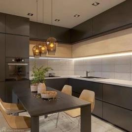 Pent House Interior Design Services Work Provided Wood Work & Furniture