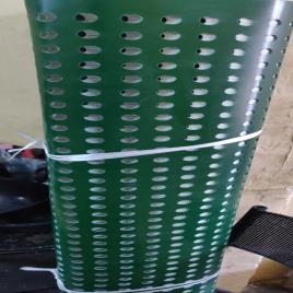 Perforated PVC Mesh Belt, Belt Thickness: 8 mm