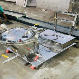 Perfume Filter Press For Filtration, Filtration Capacity: 500-1000 litres/hr, Automation Grade: Semi-Automatic