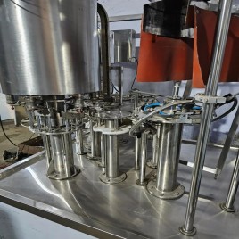 Pet Automatic 24 Bpm Mineral Water Filling Machine