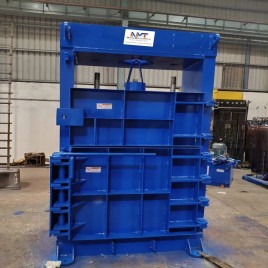 Pet Bottle Baling Press, Max Load Capacity: 75 Ton