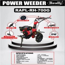 Petrol 7 HP Really Power Weeder 700G Rotary Tiller 700G, 200 kg/hr