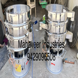 Pharma Vibro Sifter, Capacity: 100 kg/hr
