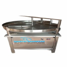 Pharmaceutical Turntable Machine, For Passing The Bottles, Model Name/Number: GE-95
