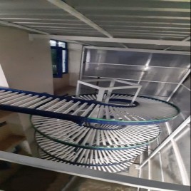 PICO PVC Spiral roller conveyors, Roller Diameter: Application Based