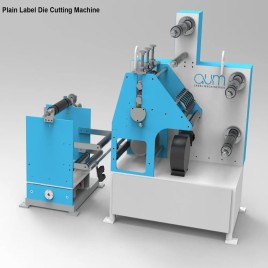 Plain Label Die Cutting Machine