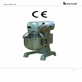 Planetary Mixer - 20 litres
