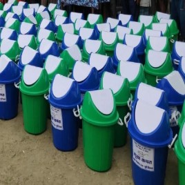 Plastic Color Coded Dustbin