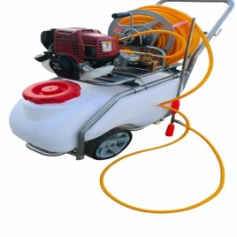 Plastic Drizzle India JX-35 Agricultural Power Trolley Sprayer